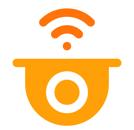 circuito cerrado de televisión icono gratis