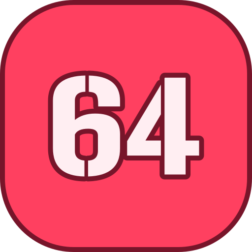 64 icono gratis