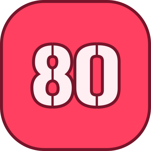 80 kostenlos Icon