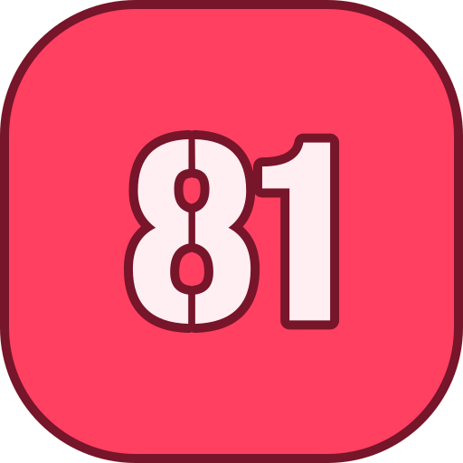 81 grátis ícone