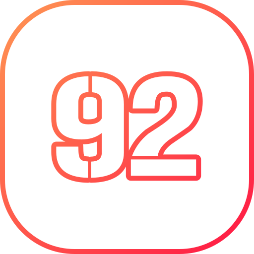 92 Icône gratuit 92 Icône gratuit