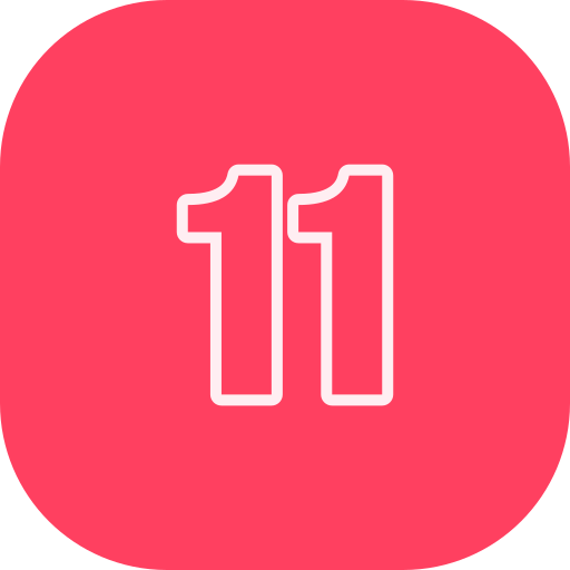nummer 11 kostenlos Icon nummer 11 kostenlos Icon