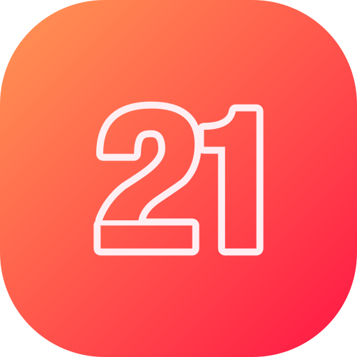 nummer 21 kostenlos Icon nummer 21 kostenlos Icon