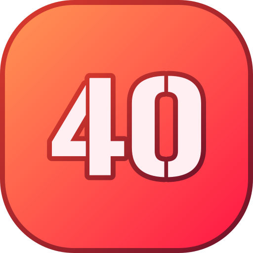 40 icono gratis