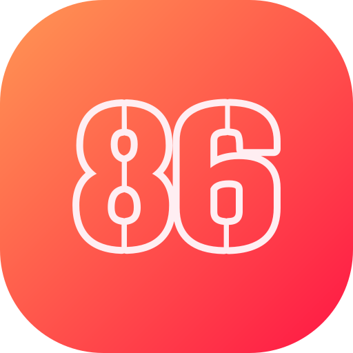 86 icono gratis