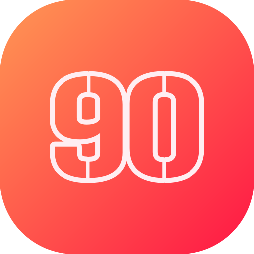 90 icono gratis