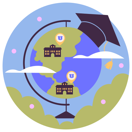 université gratuit sticker