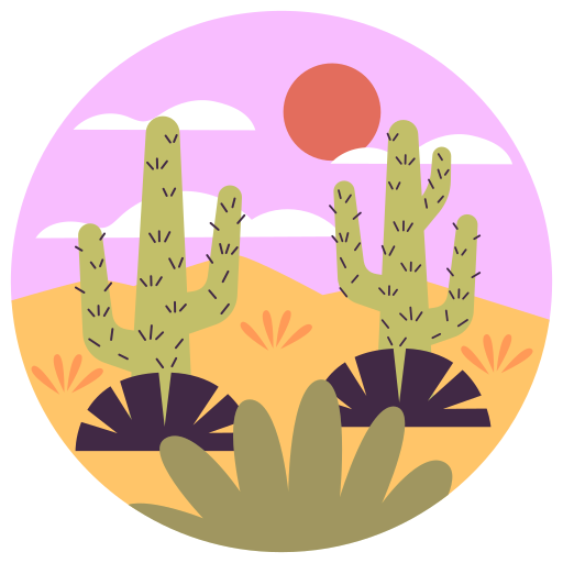 desierto gratis sticker