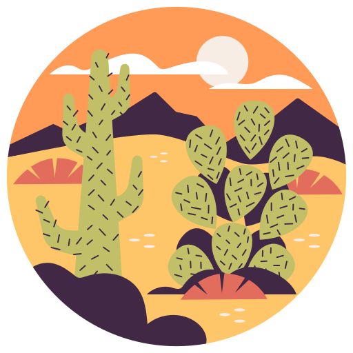 Desert Stickers - Free nature Stickers