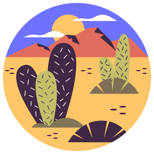 Desert Stickers - Free nature Stickers