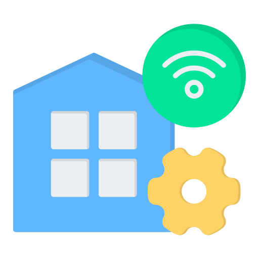 casa inteligente icono gratis