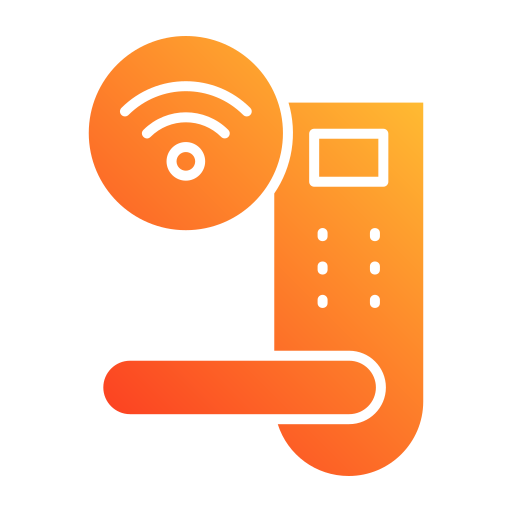 cerradura inteligente icono gratis