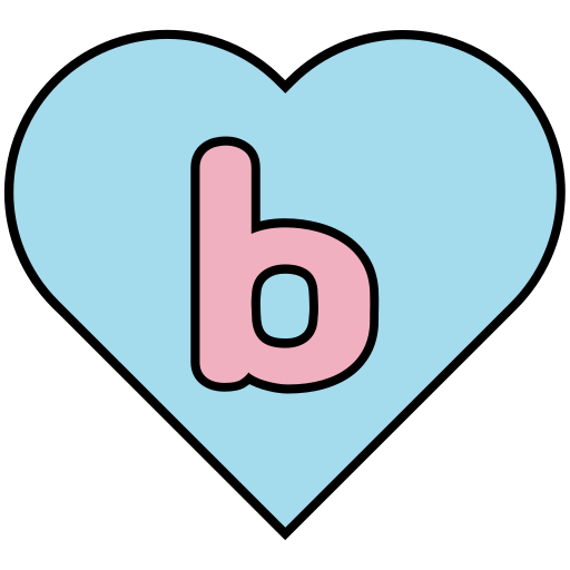 letra b icono gratis