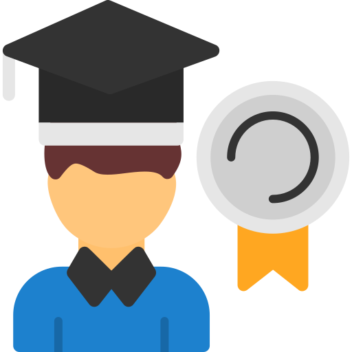 l'obtention du diplôme Icône gratuit