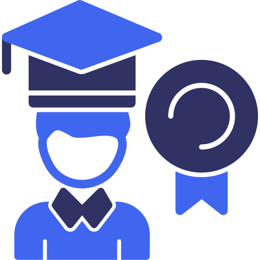 graduación icono gratis