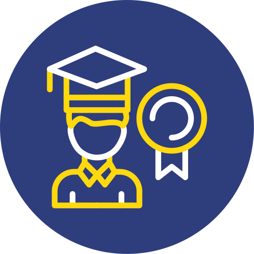 l'obtention du diplôme Icône gratuit