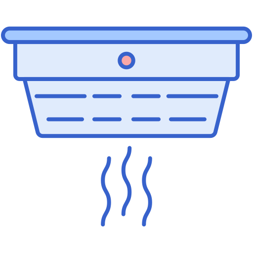 detector de humo icono gratis