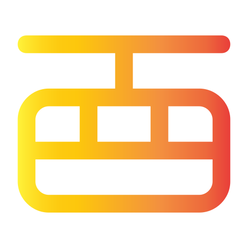 teleférico icono gratis