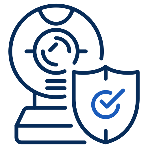 circuito cerrado de televisión icono gratis