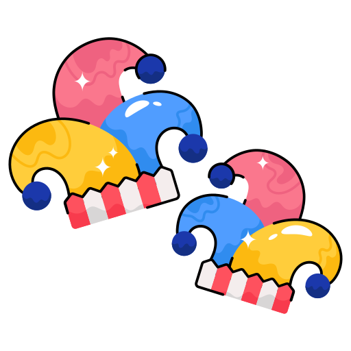 Clown free sticker