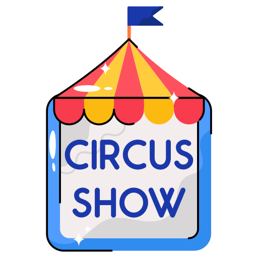 circo grátis figurinha
