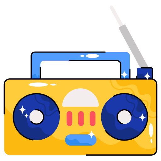 radio gratis sticker