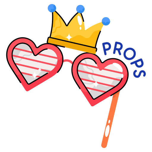 Props free sticker