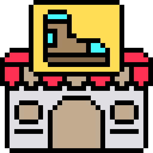 tienda de zapatos icono gratis