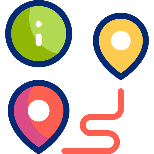 Расстояние бесплатно иконка