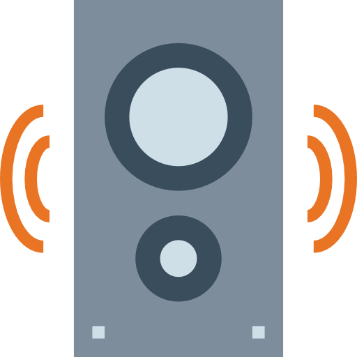 altavoz icono gratis