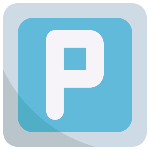 señal de estacionamiento icono gratis