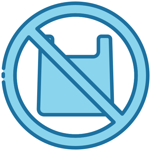 No plastic bag - Free signaling icons