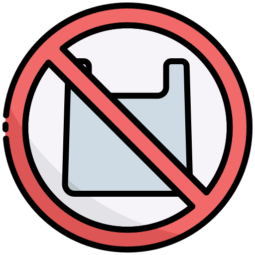 No plastic bag - Free signaling icons