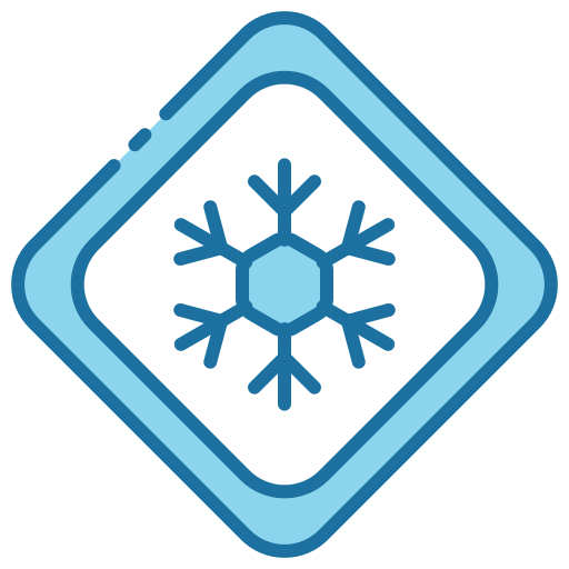Snow free icon Snow free icon