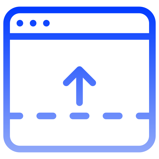 pie de página icono gratis