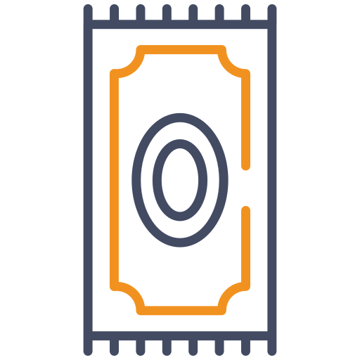 alfombra icono gratis