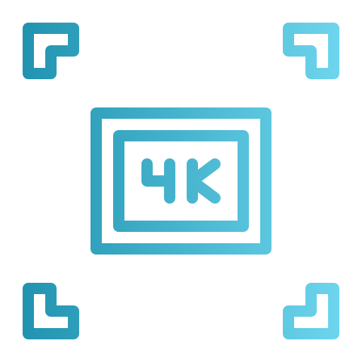 4k icono gratis