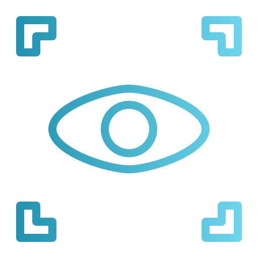 escáner ocular icono gratis