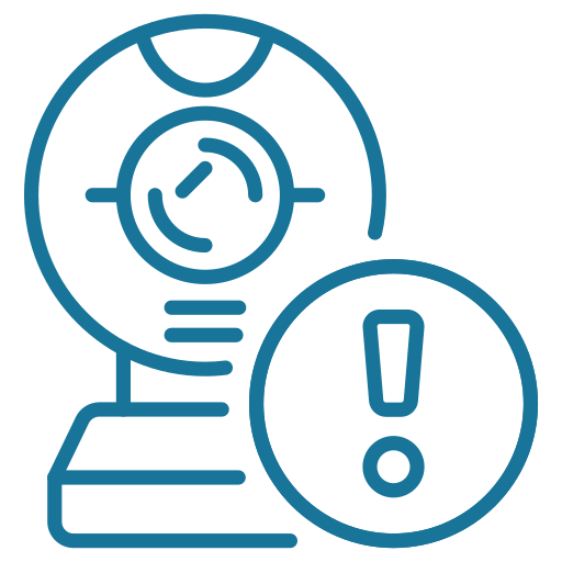 circuito cerrado de televisión icono gratis