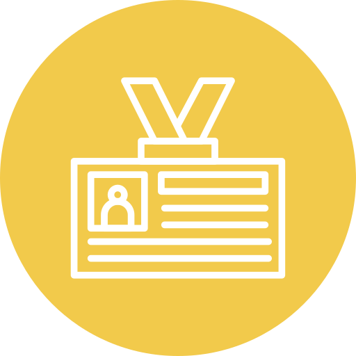 carte d'identité Icône gratuit