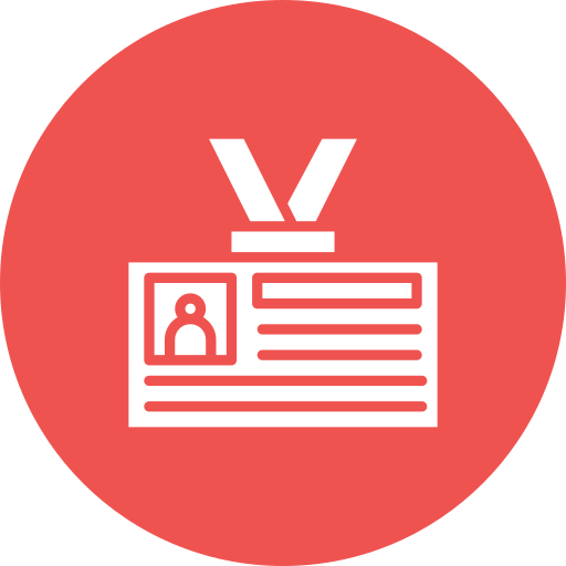 carte d'identité Icône gratuit