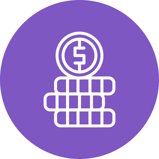 pièces de monnaie Icône gratuit