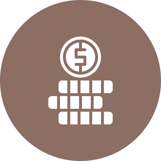 pièces de monnaie Icône gratuit