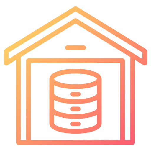 almacén de datos icono gratis