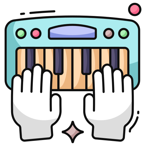 piano icono gratis