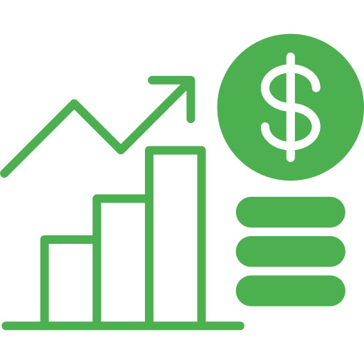 informe financiero icono gratis