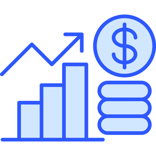 informe financiero icono gratis