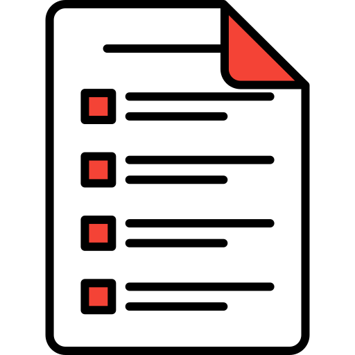 informe financiero icono gratis