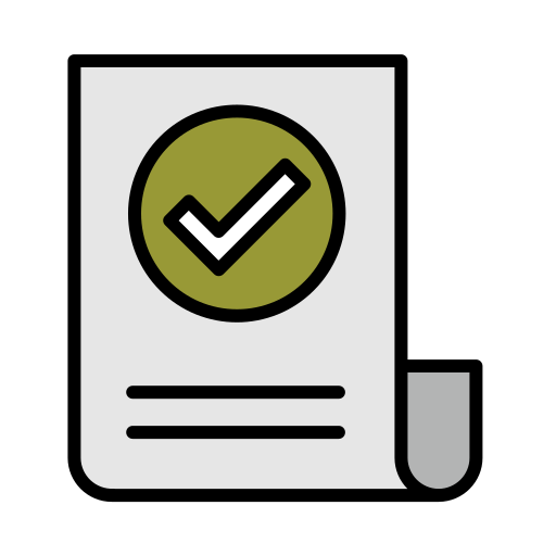 genehmigung kostenlos Icon