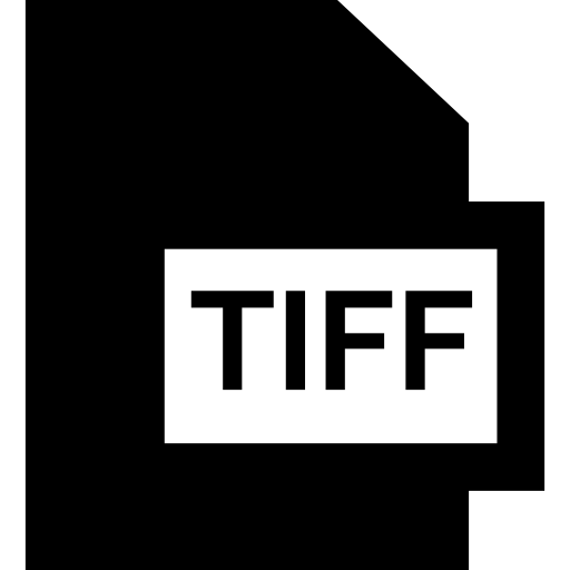 Tiff Basic Straight Filled Icon